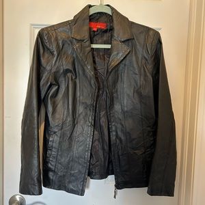 Vintage leather jacket